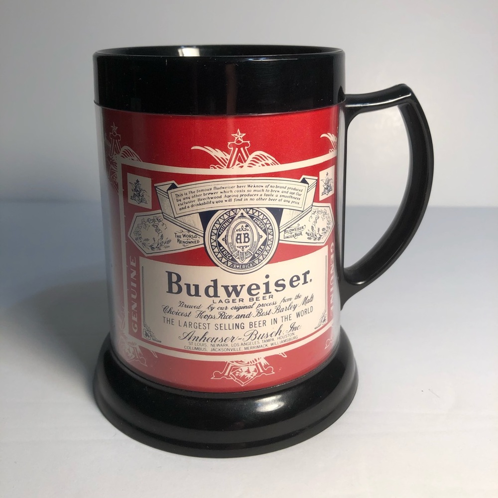 Budweiser Plastic Mug